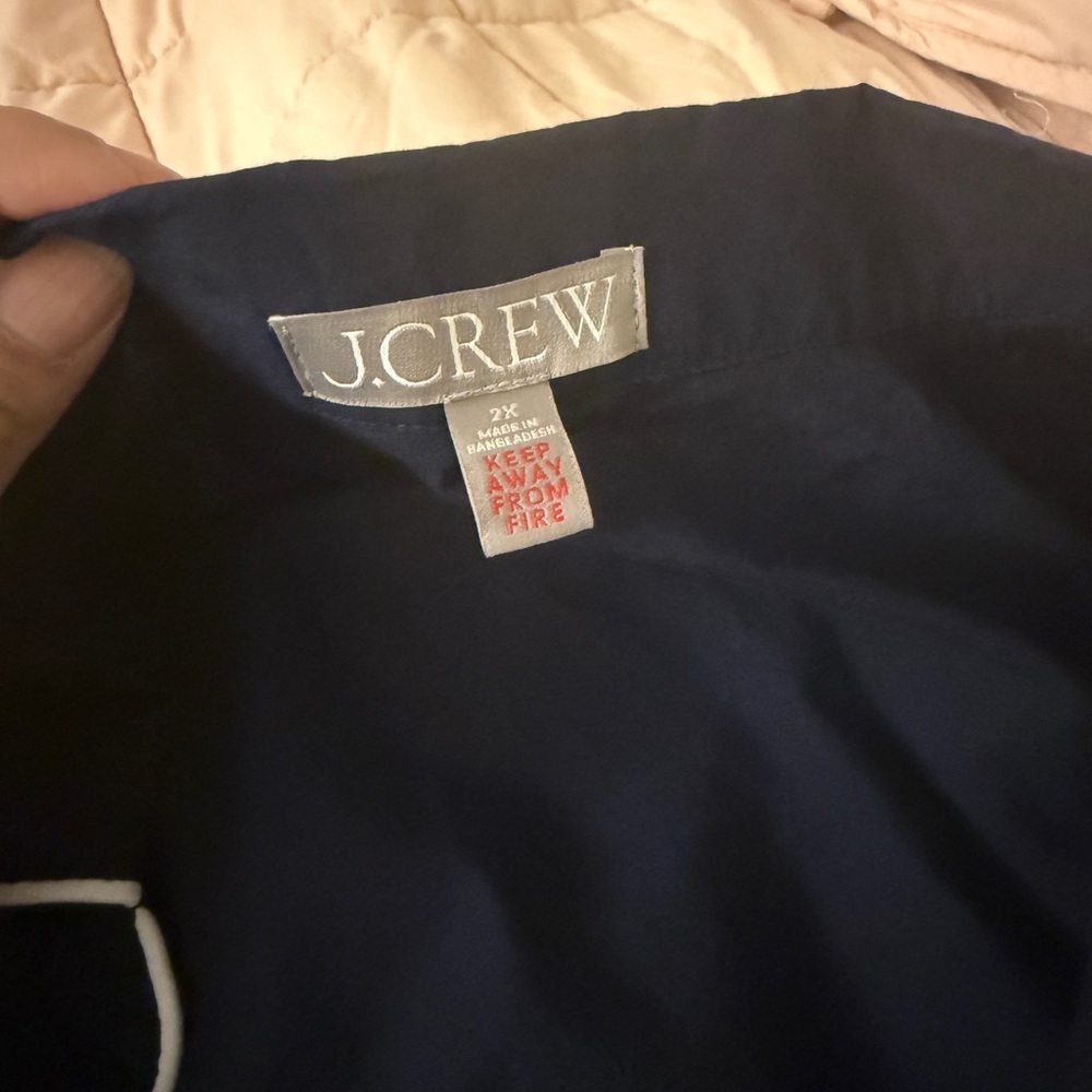 EUC J Crew Vintage pajama set - Picture 3 of 9